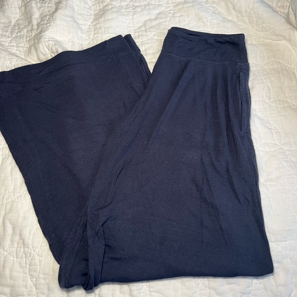 ATHLETA Well Rested Rib Sleep Wide Leg Pant - Picture 3 of 4